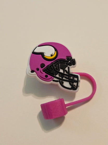 Football Straw Toppers