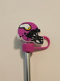 Football Straw Toppers