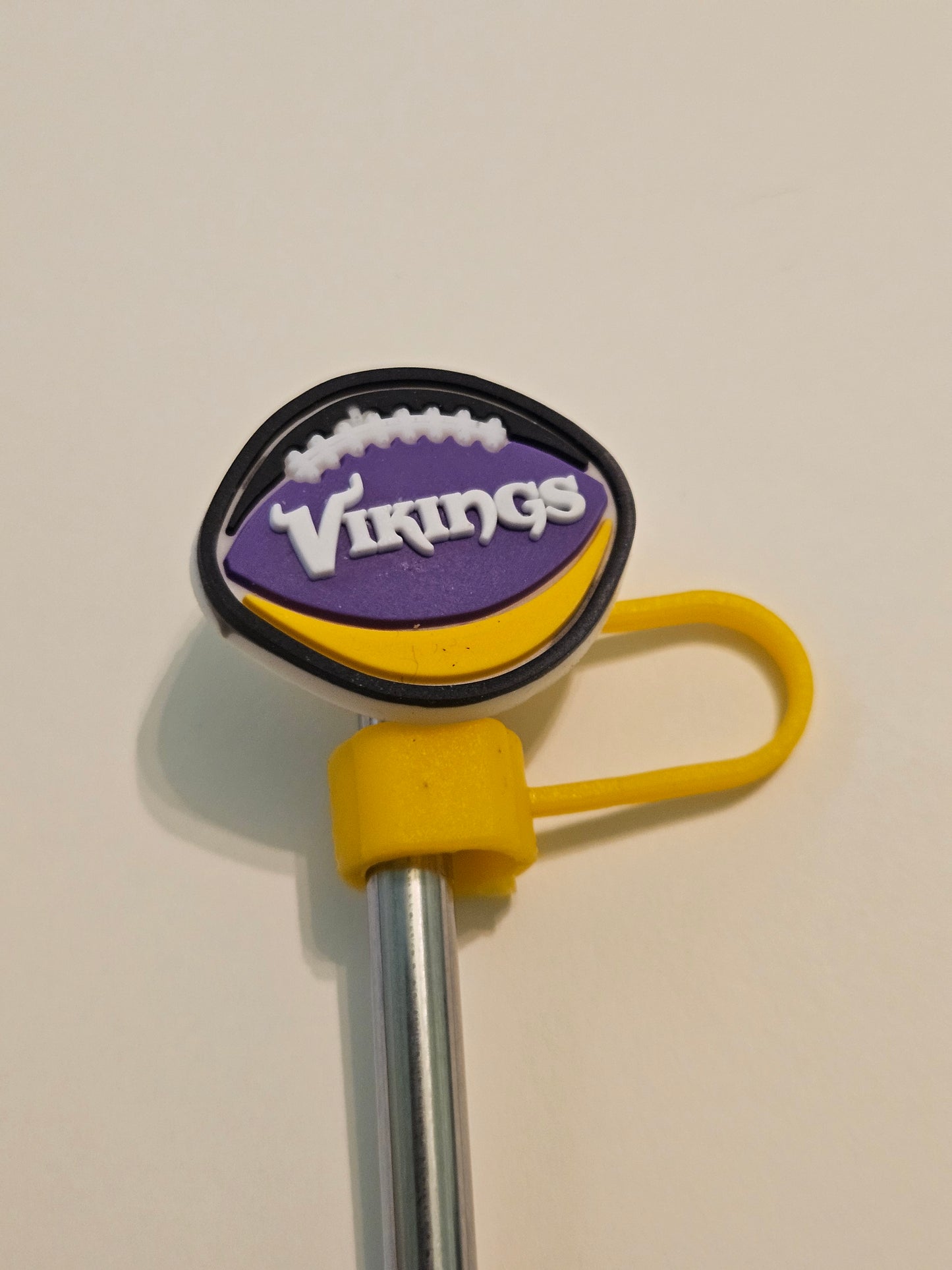 Football Straw Toppers