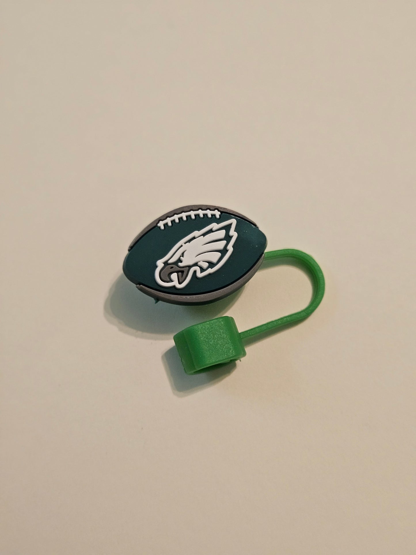 Football Straw Toppers