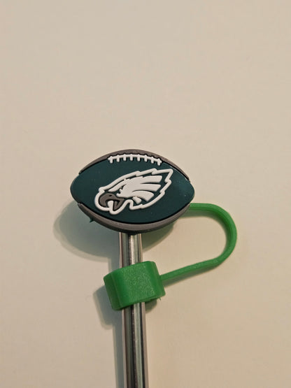 Football Straw Toppers