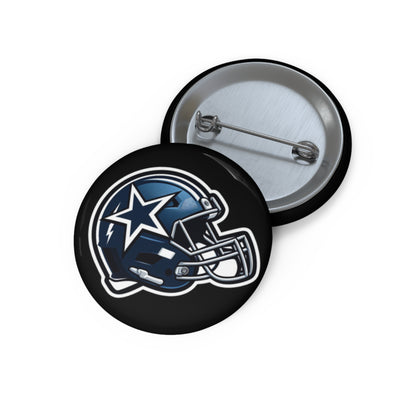 Cowboy's Pride Helmet Pin Button