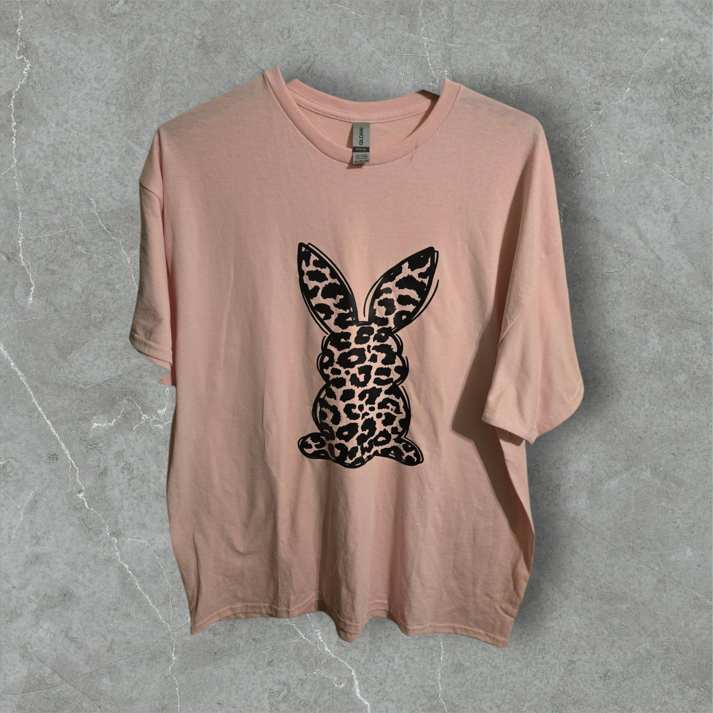 Chic Pink Bunny Print Top