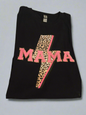 Fierce Mama Black Tee